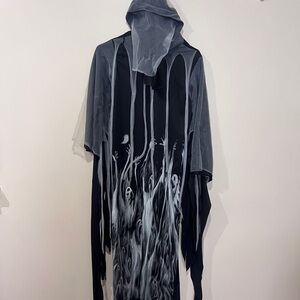 Party City Ghostly Grim Reaper  Kids Costume size M